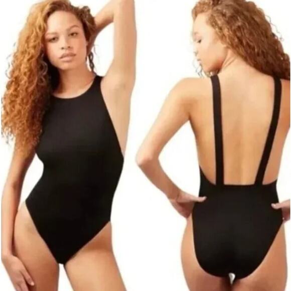 Andie Swim The Montauk One Piece Swimsuit Plus XXXL Black NEW with Tags! - Picture 1 of 5